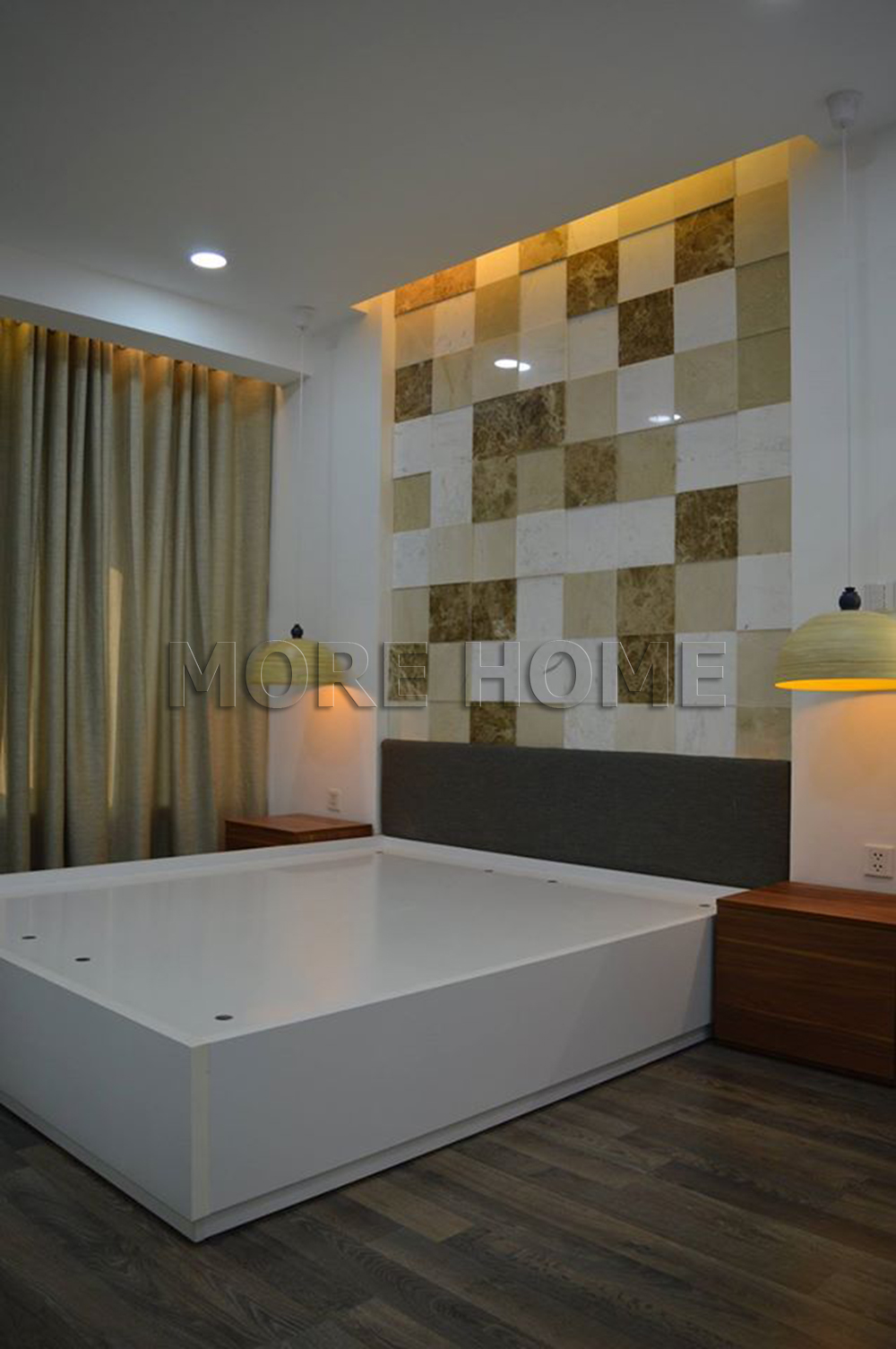 Thi công nội thất chung cư Petroland Quận 7 - Nhà anh Phương